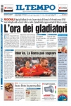 La prima pagina de 'Il Tempo' del 28 marzo 2010