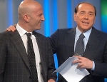 Augusto Minzolini e Silvio Berlusconi